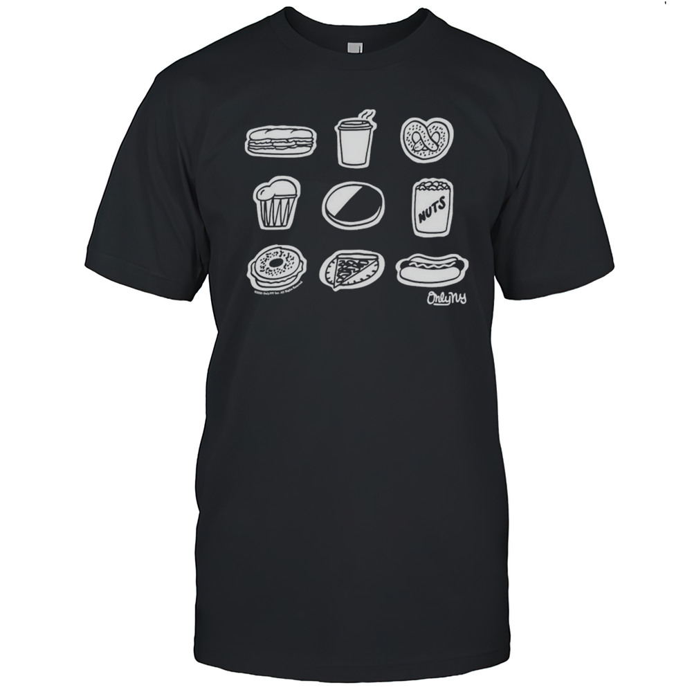 OnlyNY Street Foods T-shirt