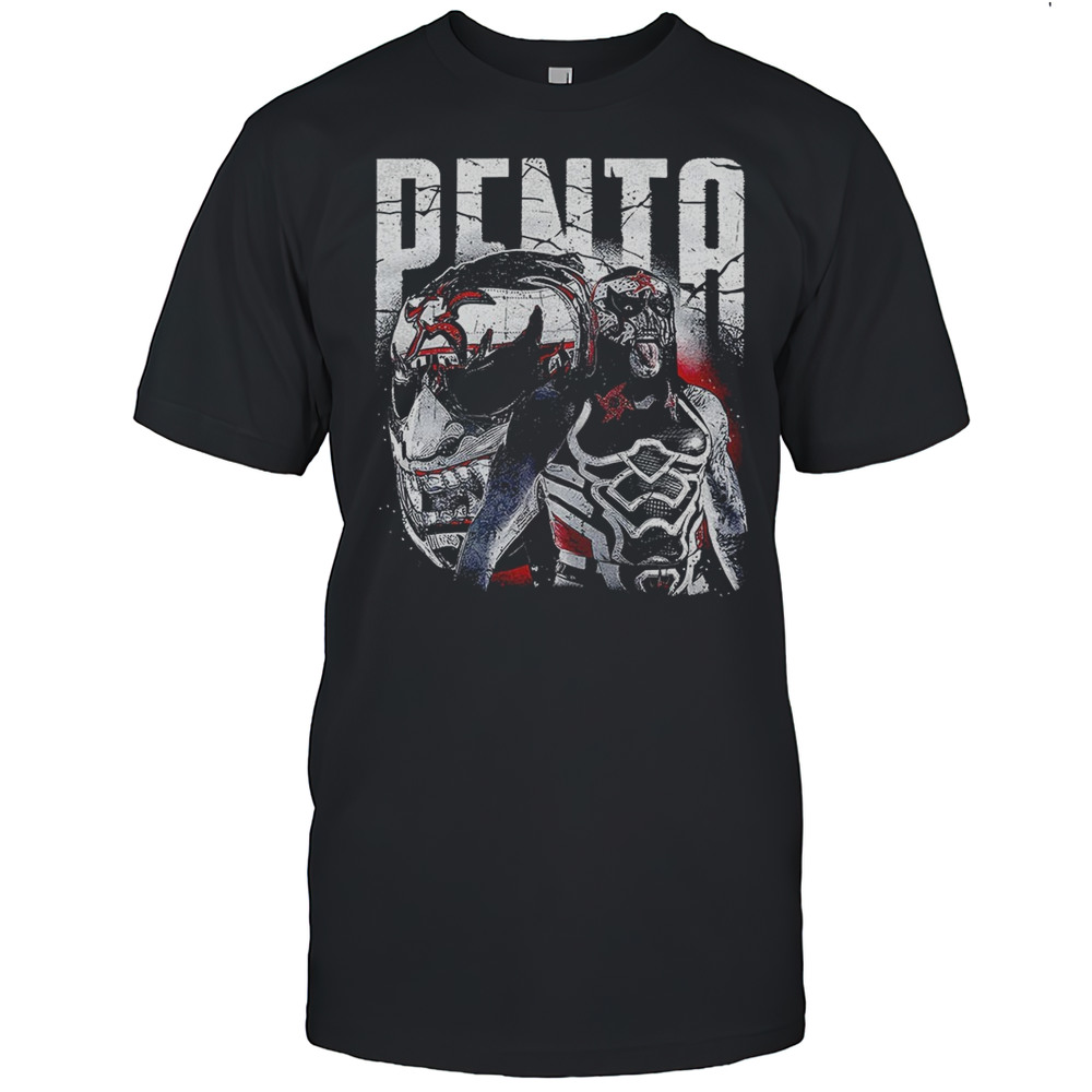 Penta Pentagon Jr. WWE Mask Graphic Shirt