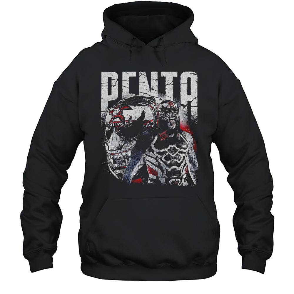 Penta Pentagon Jr. WWE Mask Graphic Shirt Unisex Hoodie