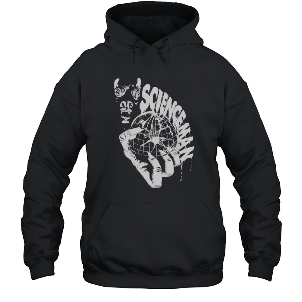 Scienceman Classic Black White Shirt Unisex Hoodie