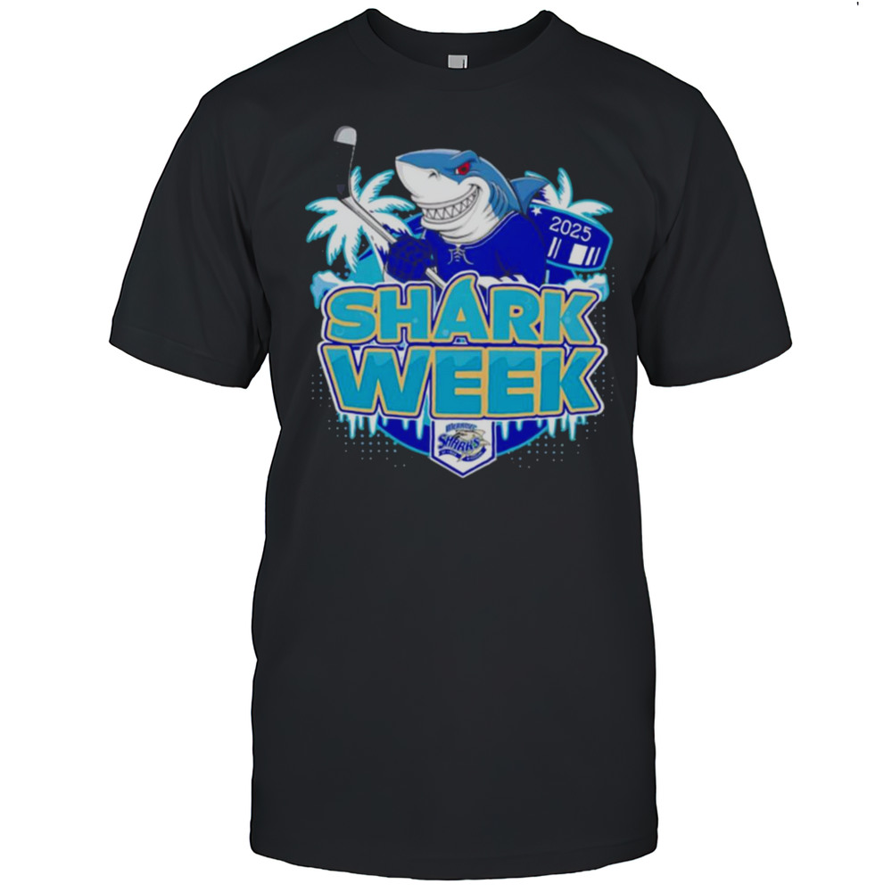 Sharks Hockey Shark Week 2025 Shirt