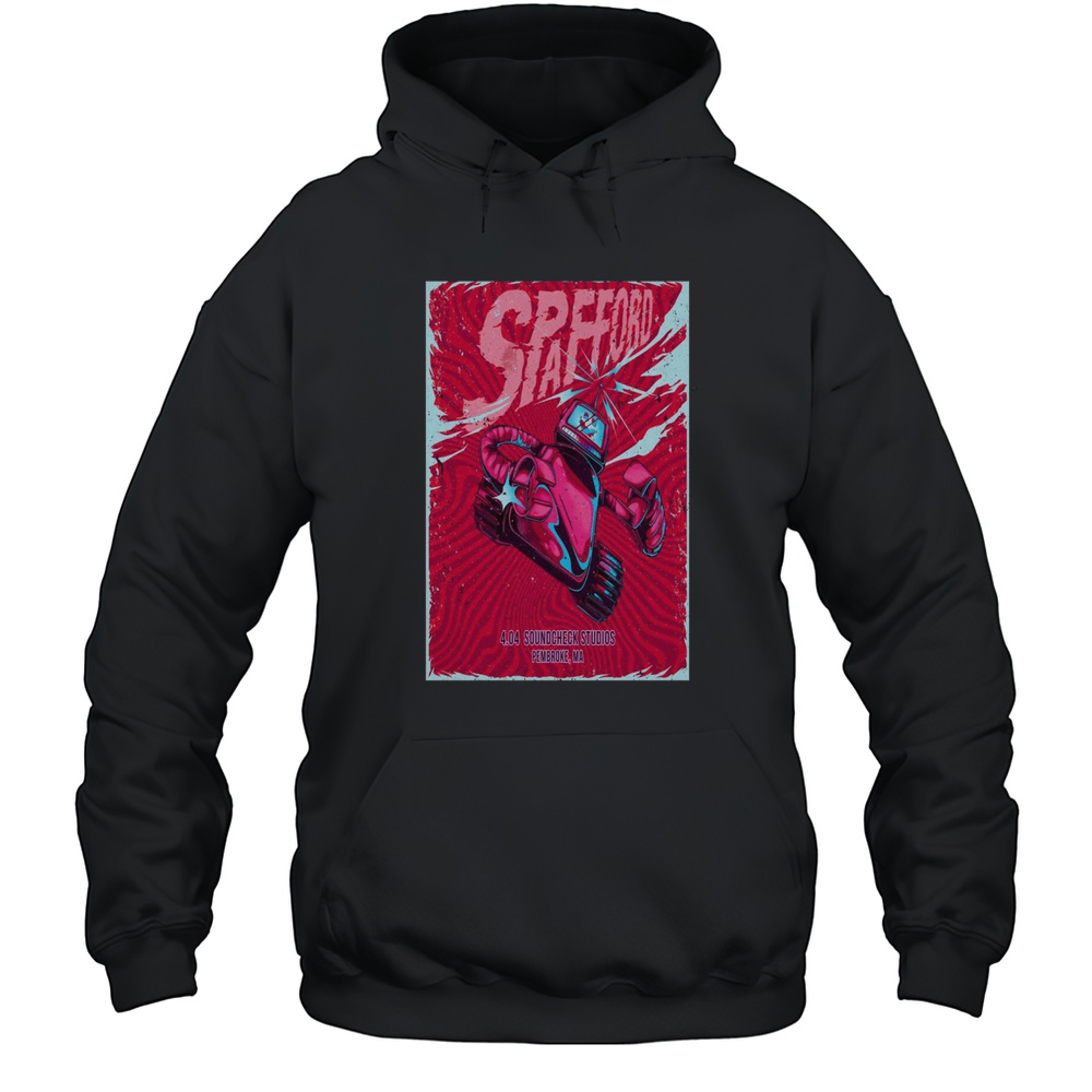 Spafford At Soundcheck Studios In Pembroke MA On Apr 4 2025 Tour T-shirt Unisex Hoodie