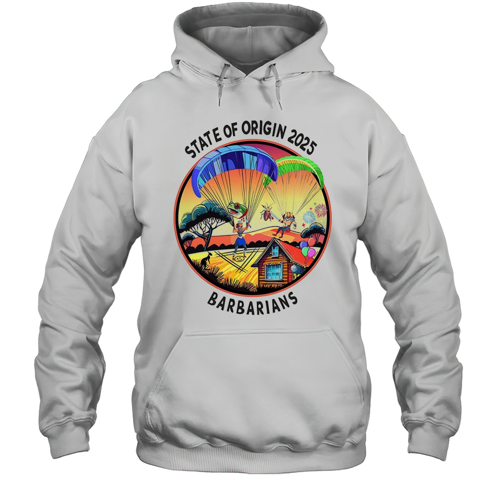 State Of Origin Barbarians 2025 Shirt Unisex Hoodie