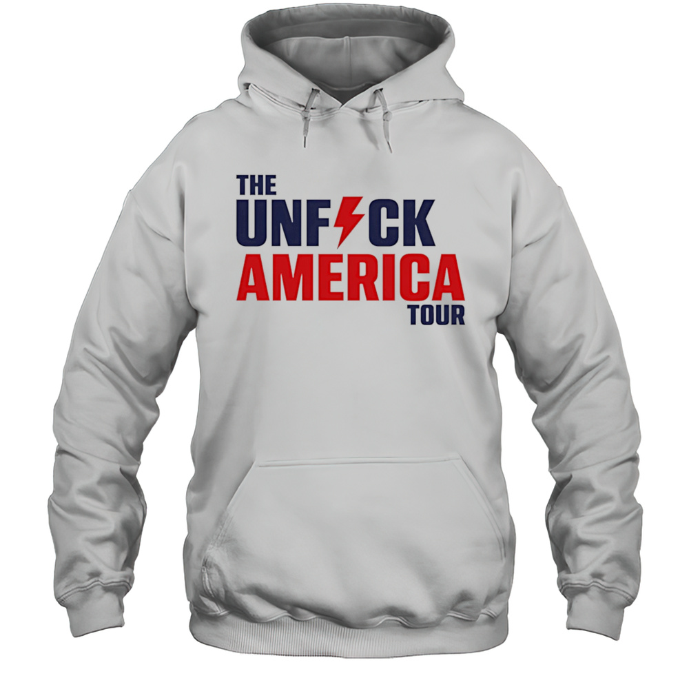 The Unfuck America Tour Shirt Unisex Hoodie