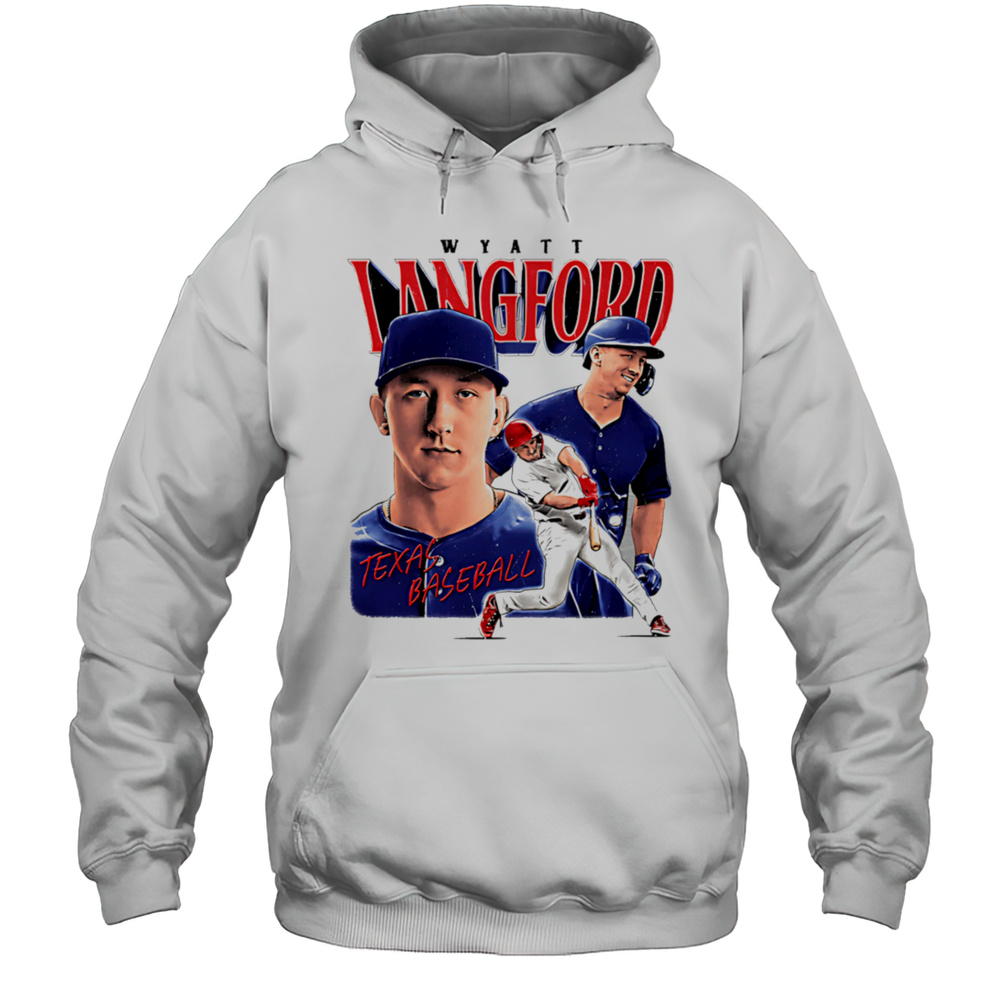 Wyatt Langford Texas Vintage Graphic Shirt Unisex Hoodie