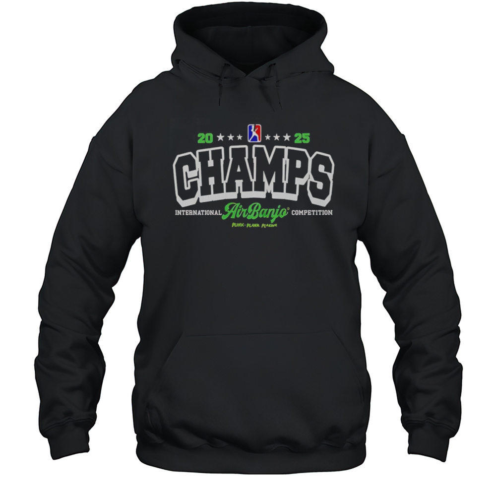 Air Banjo Champs 2025 Shirt Unisex Hoodie