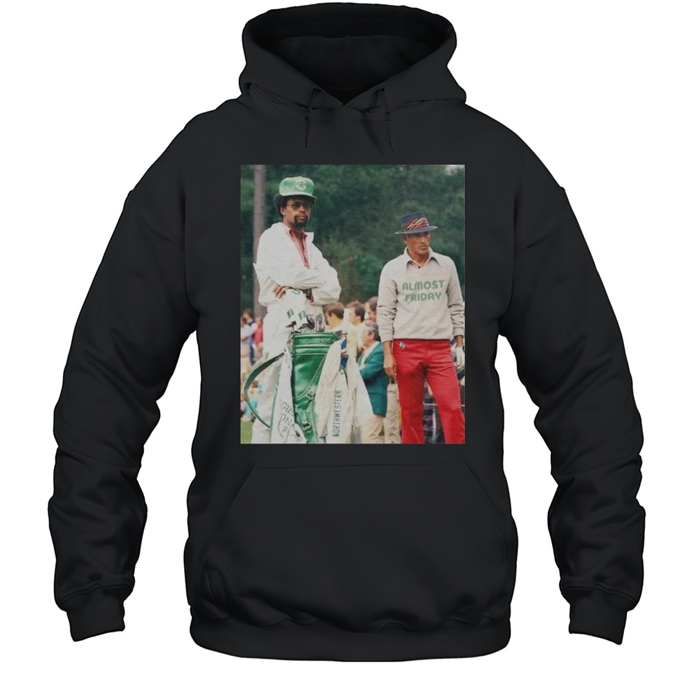Almost Friday Retro Golf Shirt Unisex Hoodie