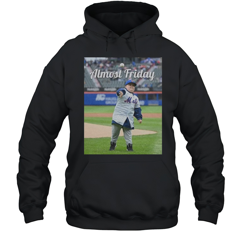 Almost Friday Rizzler First Pitch Shirt Unisex Hoodie