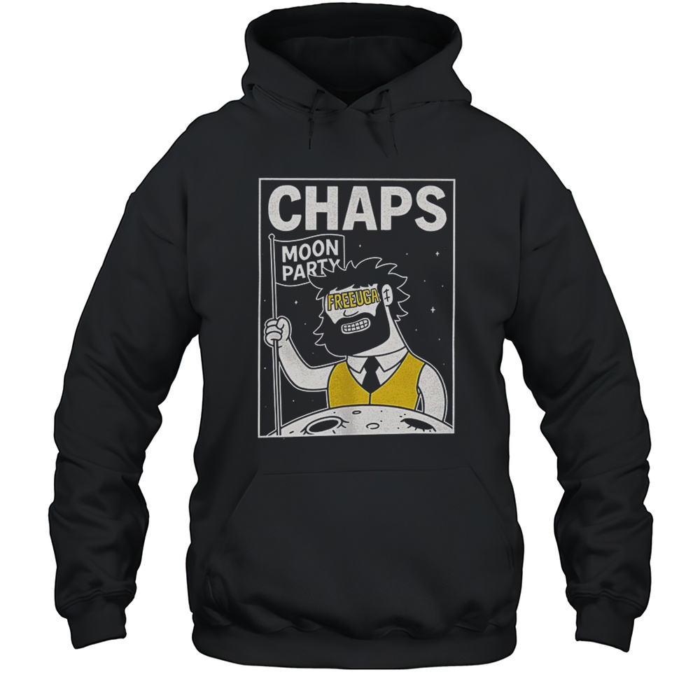 Chaps Moon Party Free Uga Shirt Unisex Hoodie