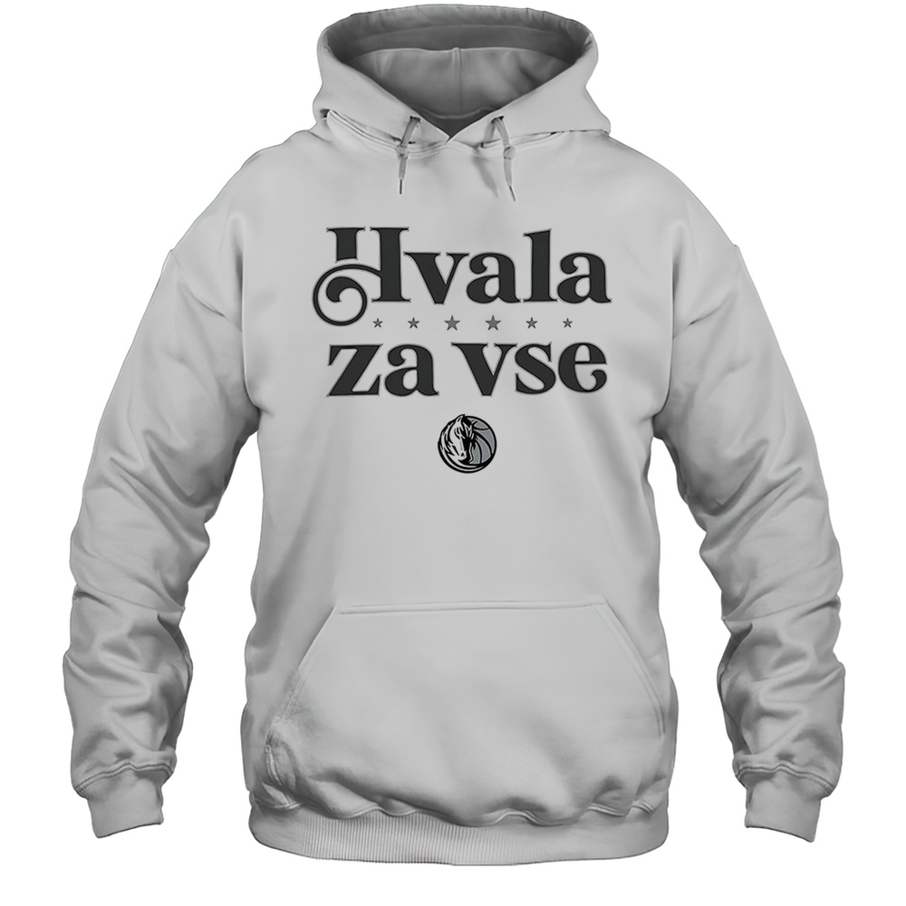 Dallas Mavericks Hvala Za Vse Shirt Unisex Hoodie
