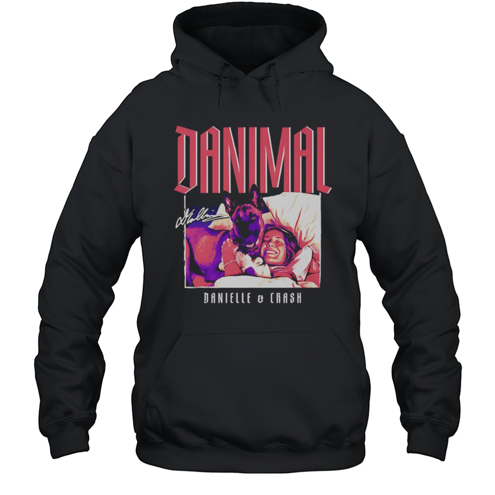 Danielle Collins Crash The Dog Shirt Unisex Hoodie