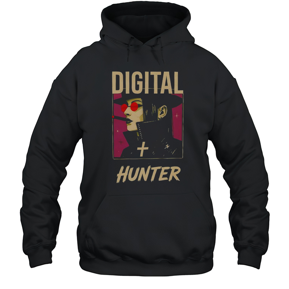 Digital Hunter Smoking Shirt Unisex Hoodie