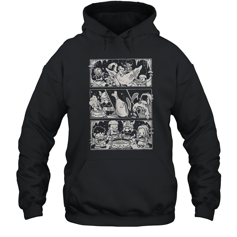 Dungeon Meshi Delicious In Dungeon Dungeon Feast Shirt Unisex Hoodie