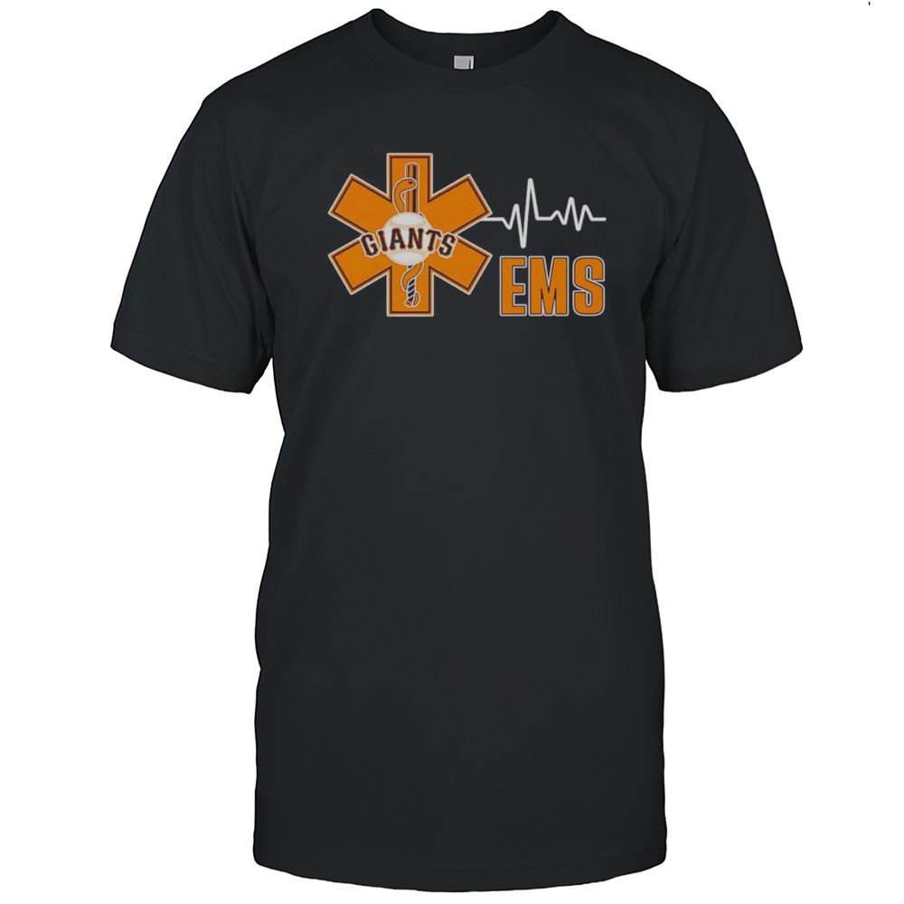Ems Heartbeat San Francisco Giants Logo Shirt