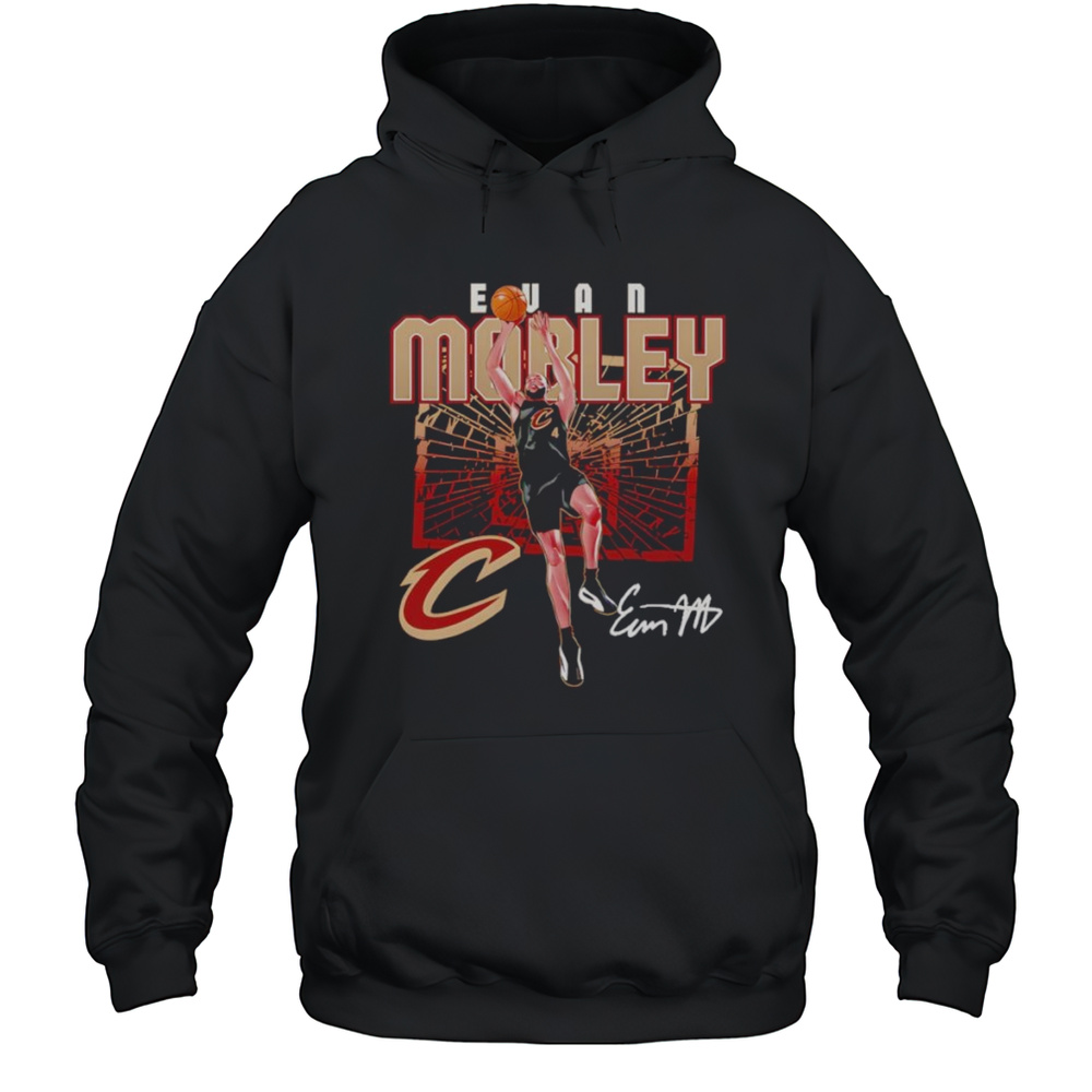 Evan Mobley Cleveland Cavaliers Shattered Shirt Unisex Hoodie