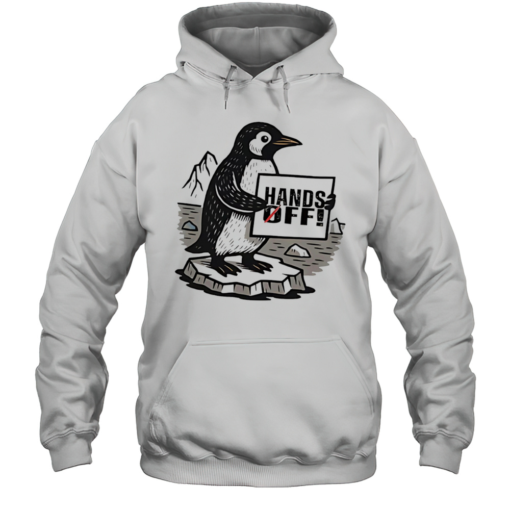 Fdt Penguins Hands Off Shirt Unisex Hoodie