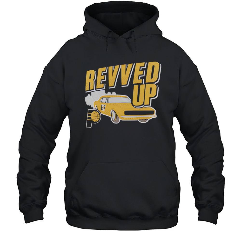 Indiana Pacers Revved Up Car Shirt Unisex Hoodie