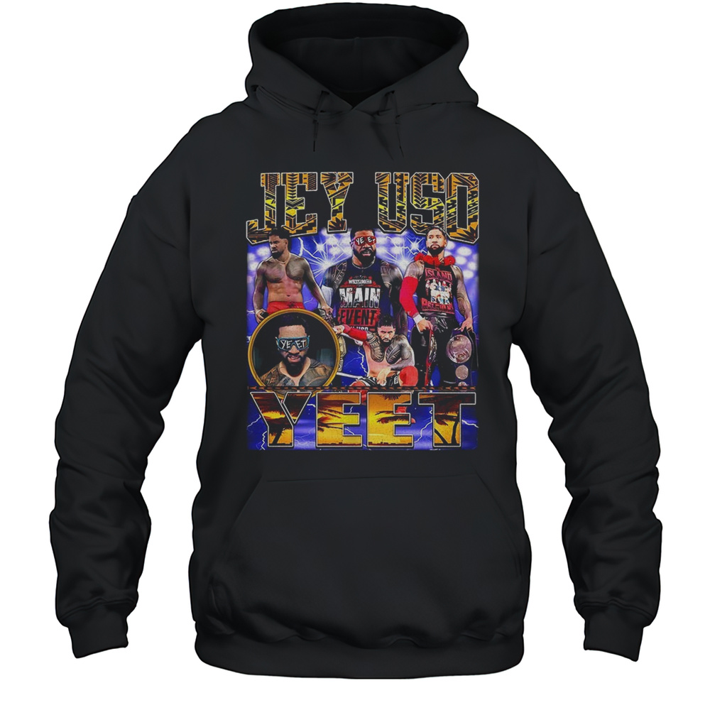 Jey Uso Yeet WrestleMania Event Shirt Unisex Hoodie