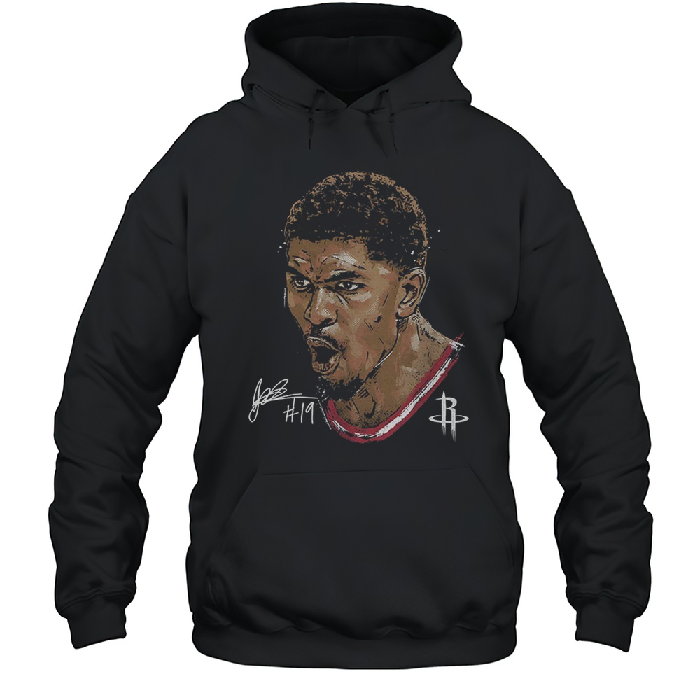 Nate Williams Houston Rockets MLB Basketball Player Portrait Signature Shirt Unisex Hoodie