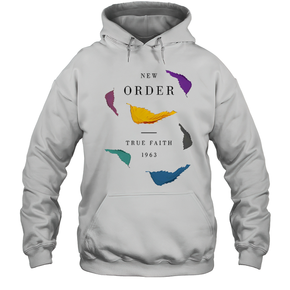 New Order Leaves Ecru Shirt Unisex Hoodie