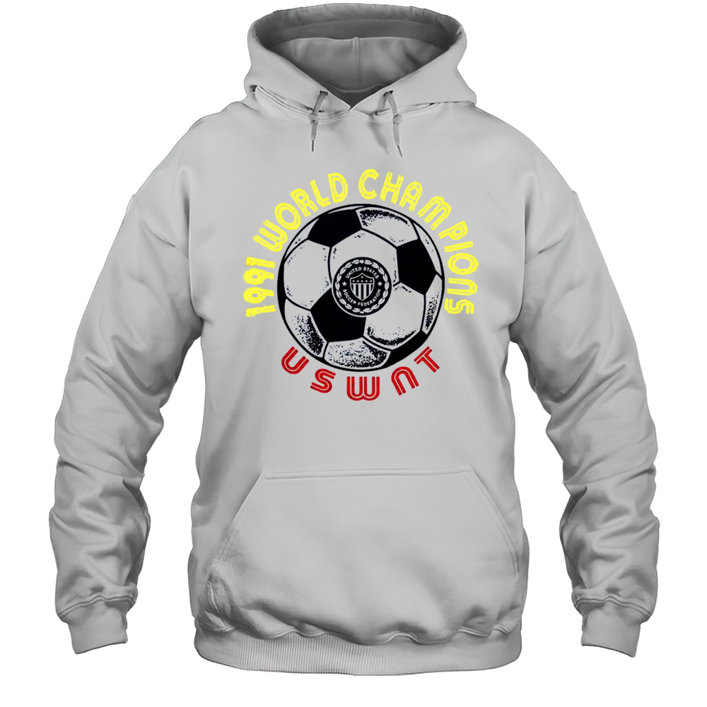 Nice USWNT 1991 World Champions T-Shirt Unisex Hoodie
