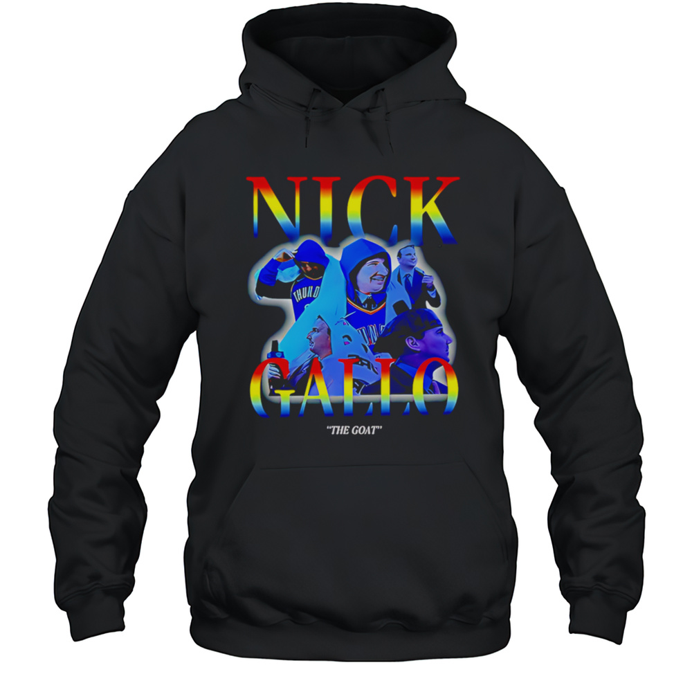 Nick Gallo The Goat Shirt Unisex Hoodie