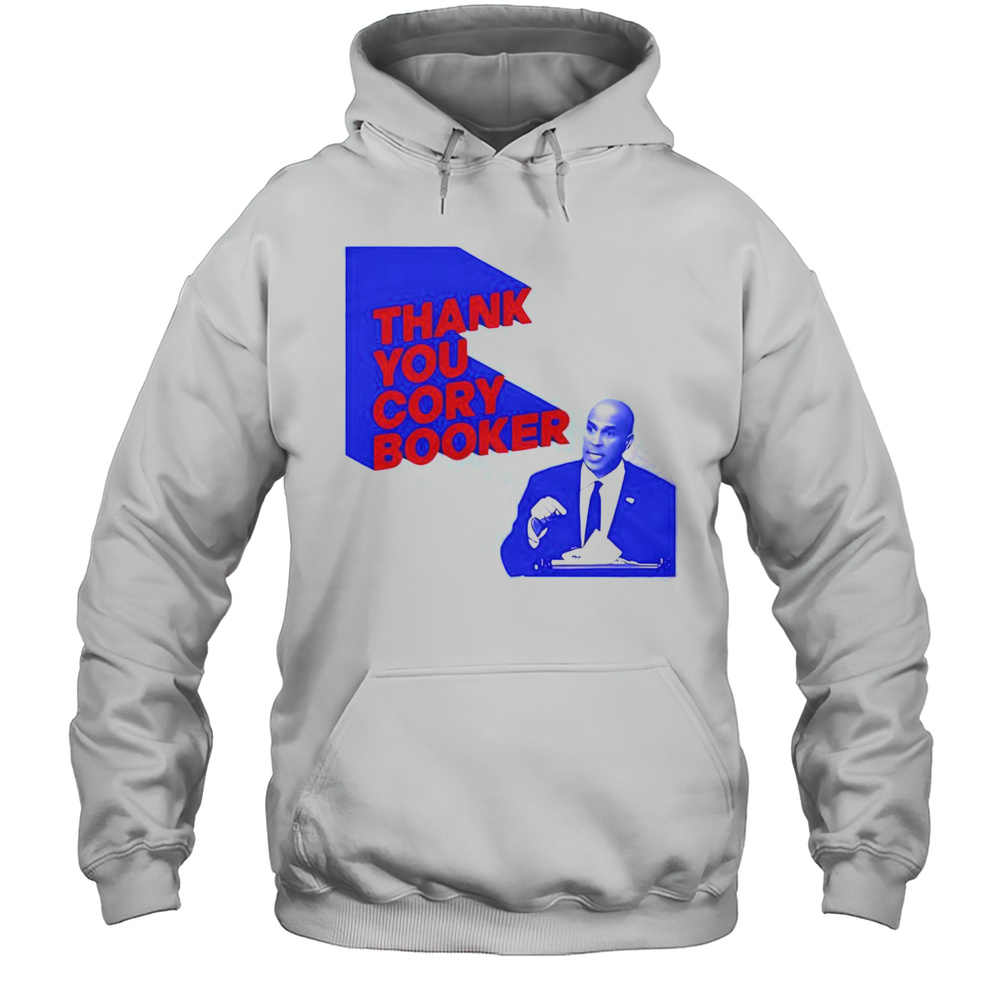 Official Thank You Cory Booker T-Shirt Unisex Hoodie