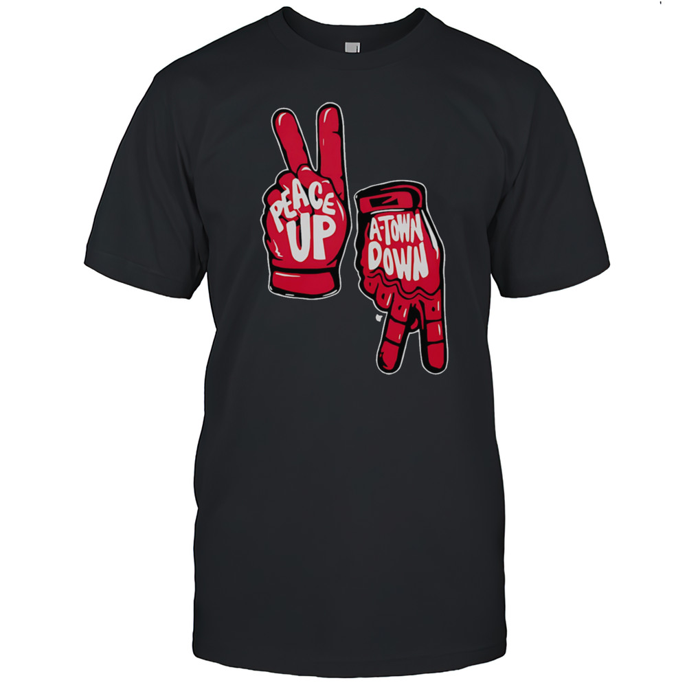 Peace Up A-Town Down Shirt