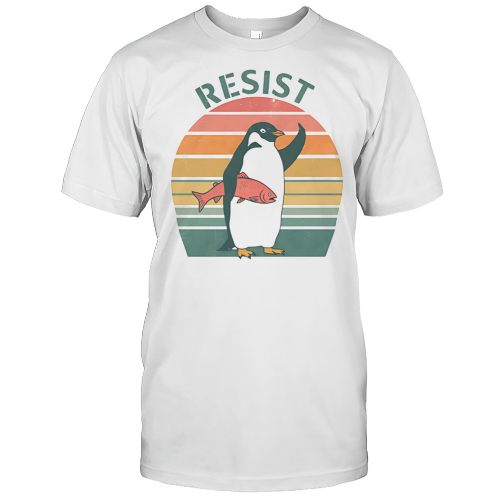 Penguin Resist Retro Shirt