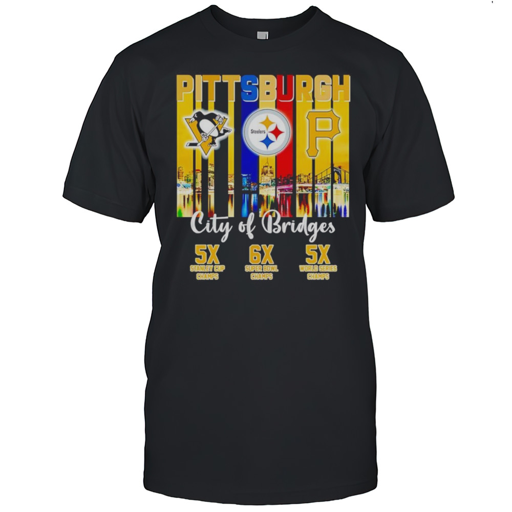 Pittsburgh City Of Bridges Shirt