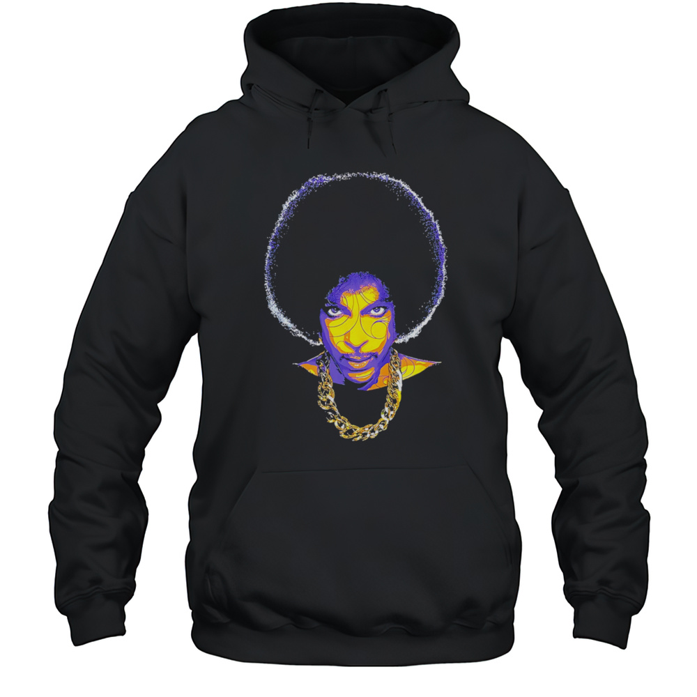 Prince Afro Tribute Classic Shirt Unisex Hoodie