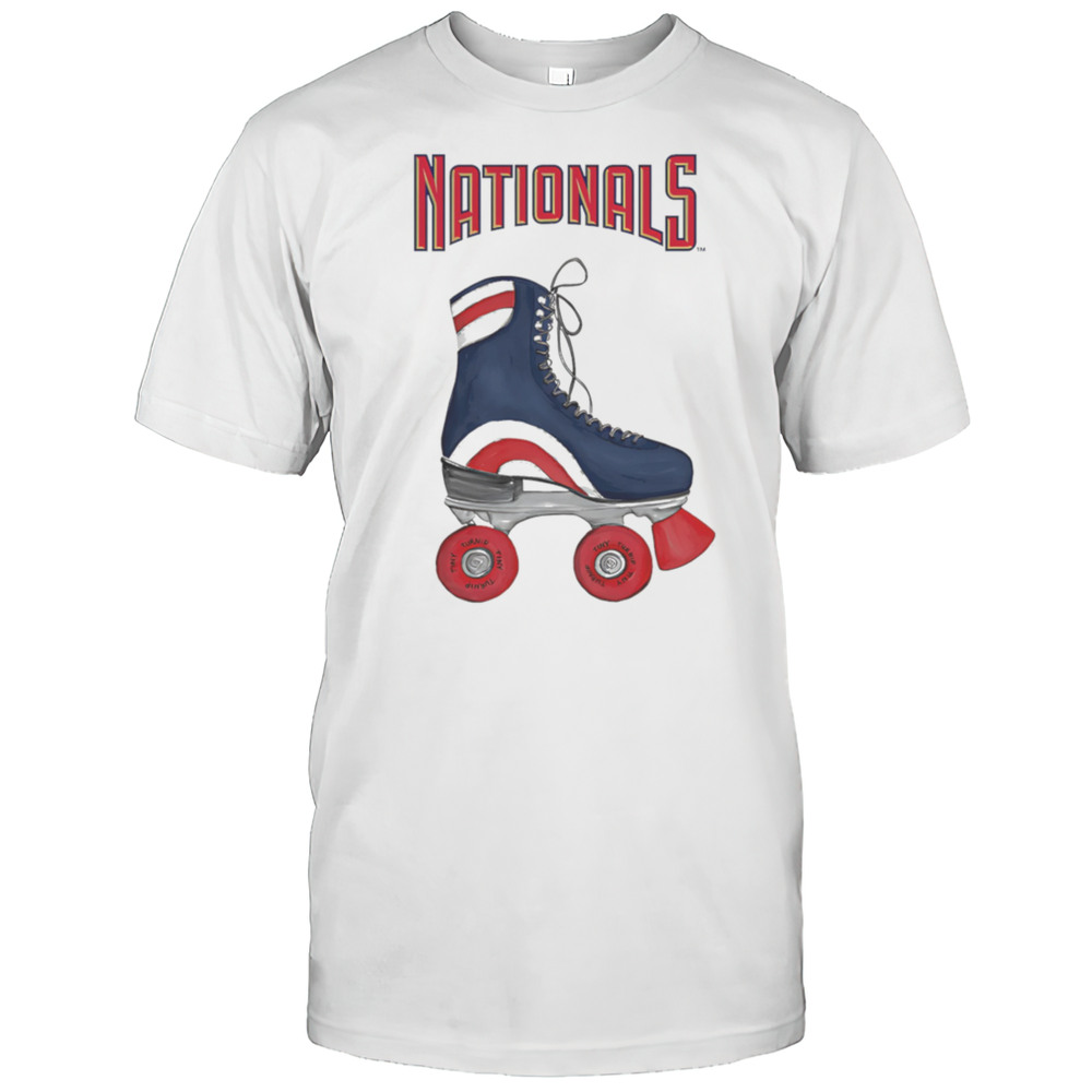 Washington Nationals Retro Skate Shirt