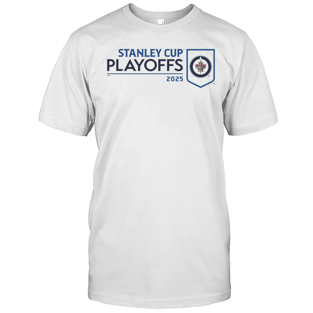 Winnipeg Jets 2025 Stanley Cup Playoffs Logo Shirt
