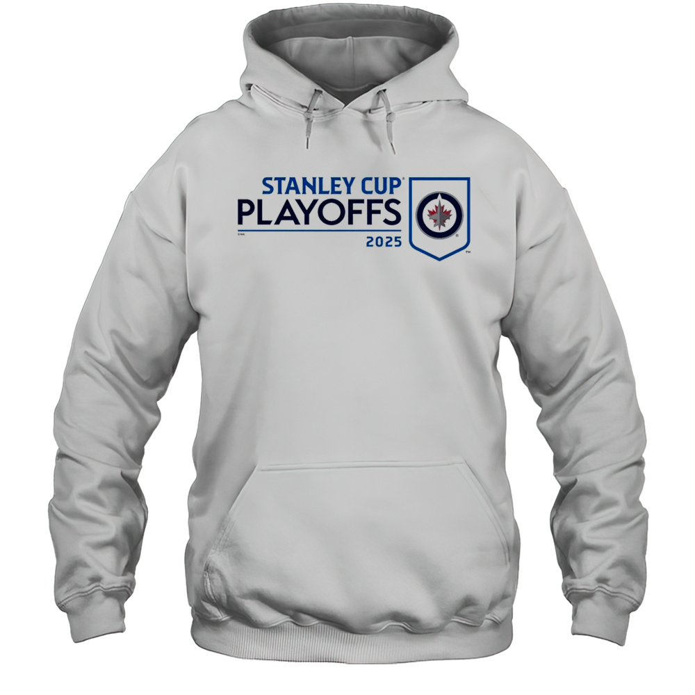 Winnipeg Jets 2025 Stanley Cup Playoffs Logo Shirt Unisex Hoodie