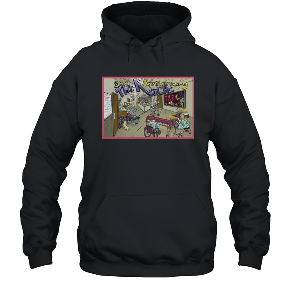 25th Anniversary The Niche Tour 2025 Rochester NY 4 24 Three Heads Brewery Woodstock NY 4 25 Poster Graphic T-shirt Unisex Hoodie