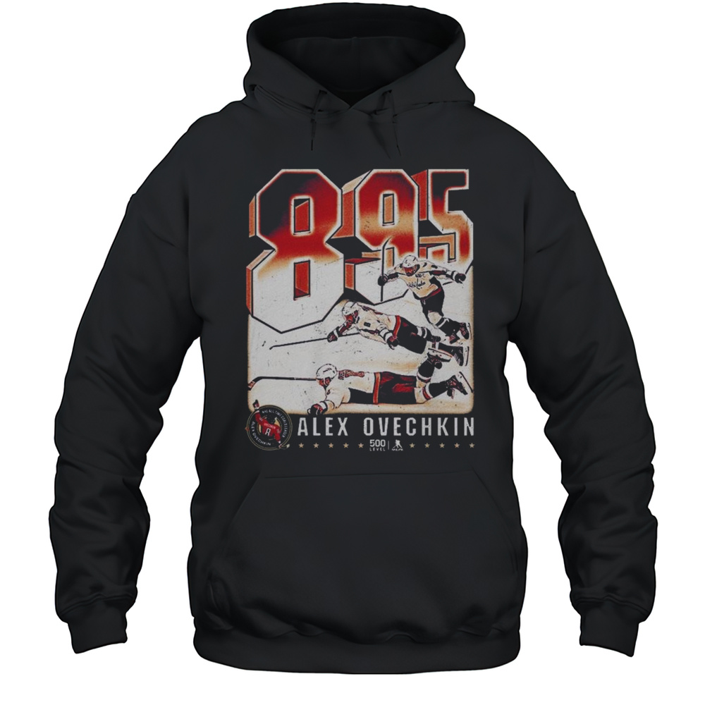 Alex Ovechkin Washington Capitals 895 Career Goals Celebration 2025 Shirt Unisex Hoodie