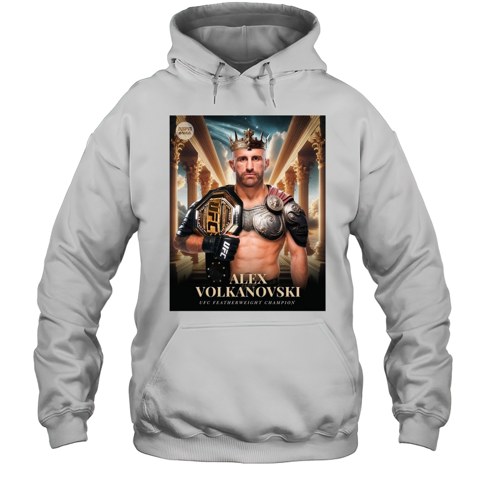 Alexander Volkanovski Two-Time UFC Featherweight Champion Win At UFC 314 Poster T-shirt Unisex Hoodie