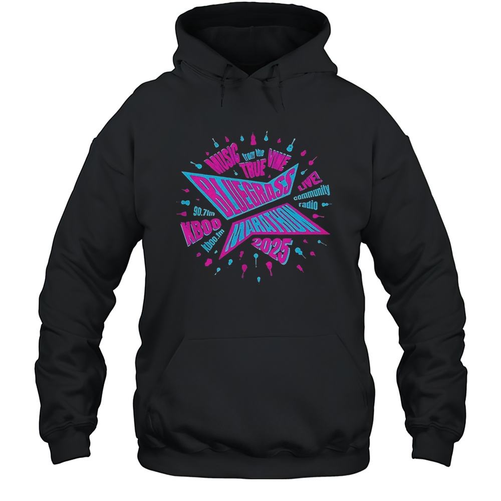 Bluegrass Marathon Music From The True Vine Shirt Unisex Hoodie