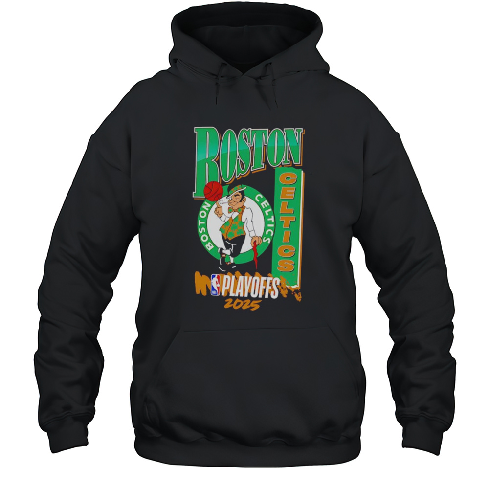 Boston Celtics 2025 NBA Playoffs Hype Shirt Unisex Hoodie