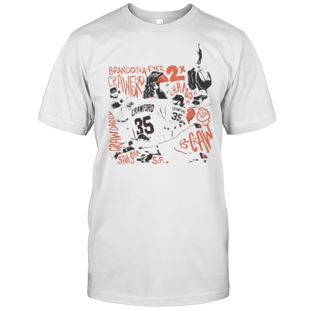 Brandon Crawford SF Giants Accolades Shirt