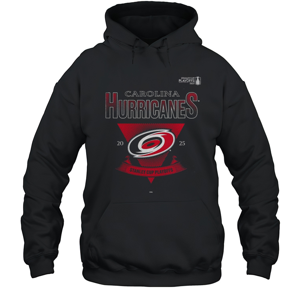 Carolina Hurricanes 2025 Stanley Cup Playoffs Crossbar Tri-Blend Shirt Unisex Hoodie