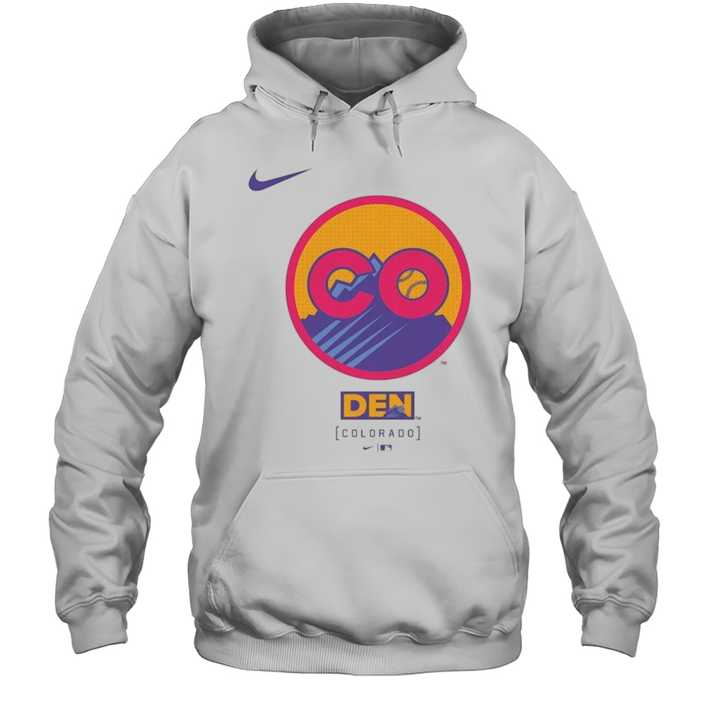 Colorado Rockies 2025 City Connect Logo Shirt Unisex Hoodie