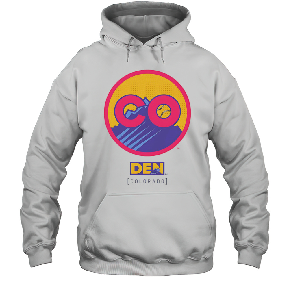 Colorado Rockies 2025 City Connect Logo Shirt Unisex Hoodie