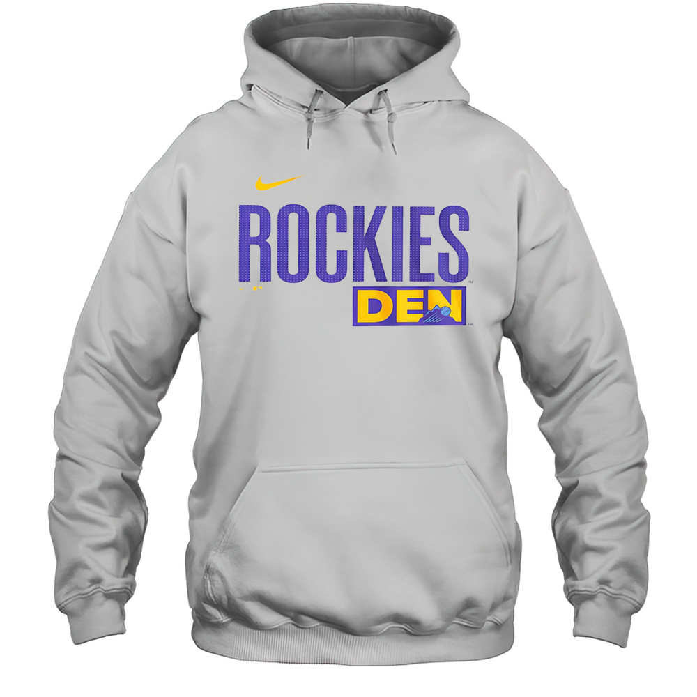 Colorado Rockies 2025 City Connect Wordmark Shirt Unisex Hoodie