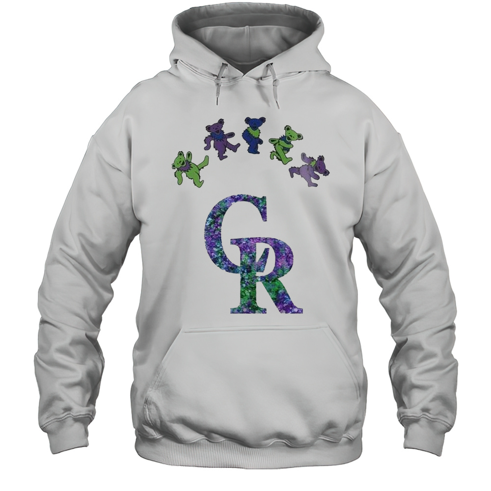 Colorado Rockies Grateful Dead Night 2025 Shirt Unisex Hoodie