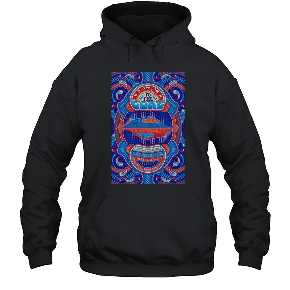 Dead To The Core May 9 2025 Nectars Burlington VT Tour T-shirt Unisex Hoodie