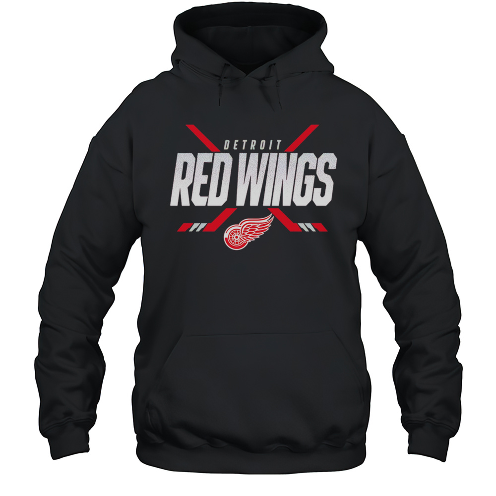 Detroit Red Wings Hockey Sticks Logo NHL Shirt Unisex Hoodie
