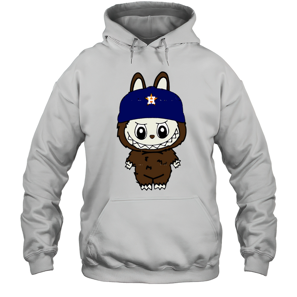 Houston Astros Labubu MLB Baseball Shirt Unisex Hoodie