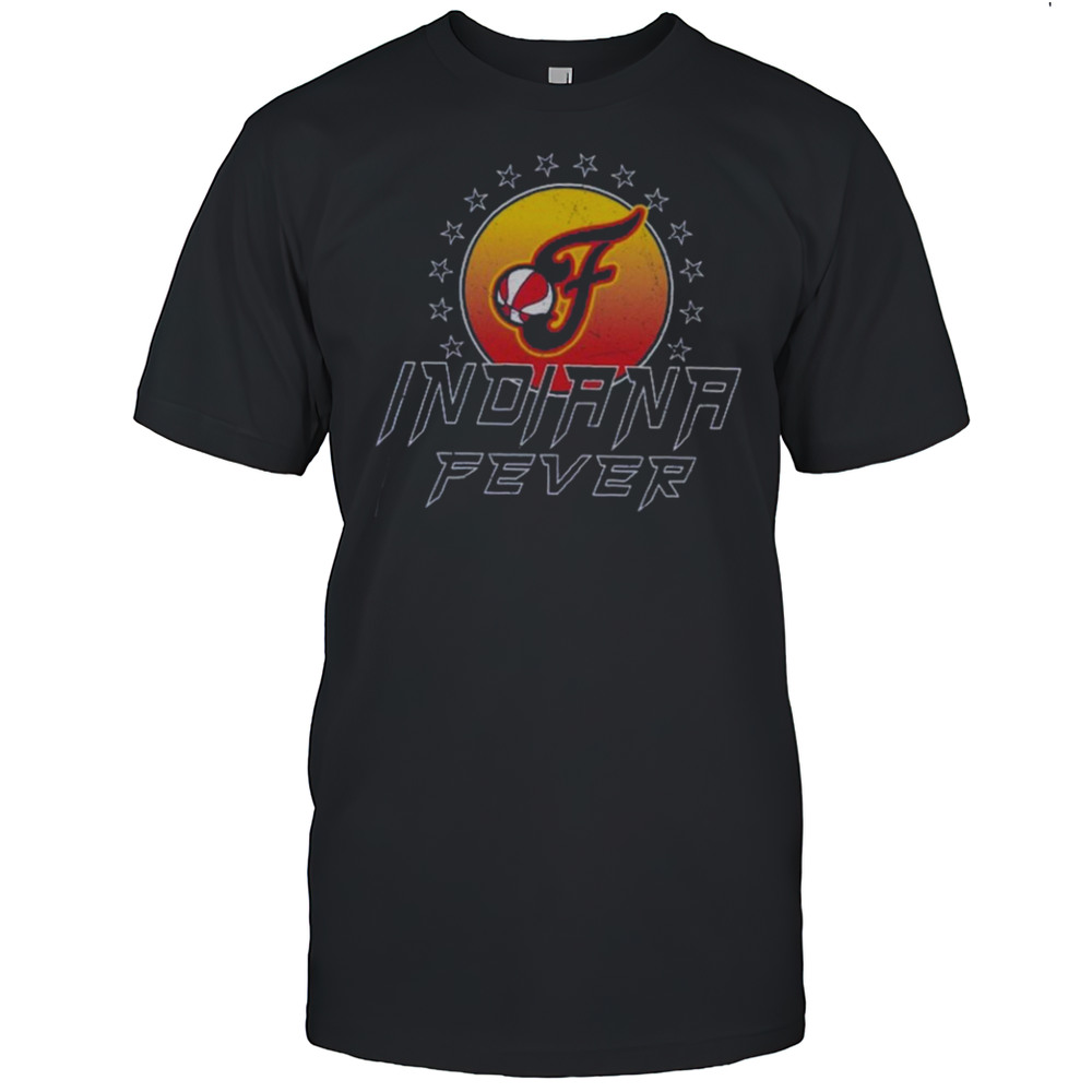 Indiana Fever Sportiqe Womens Rock  Roll Collection Turner Mineral Wash Shirt