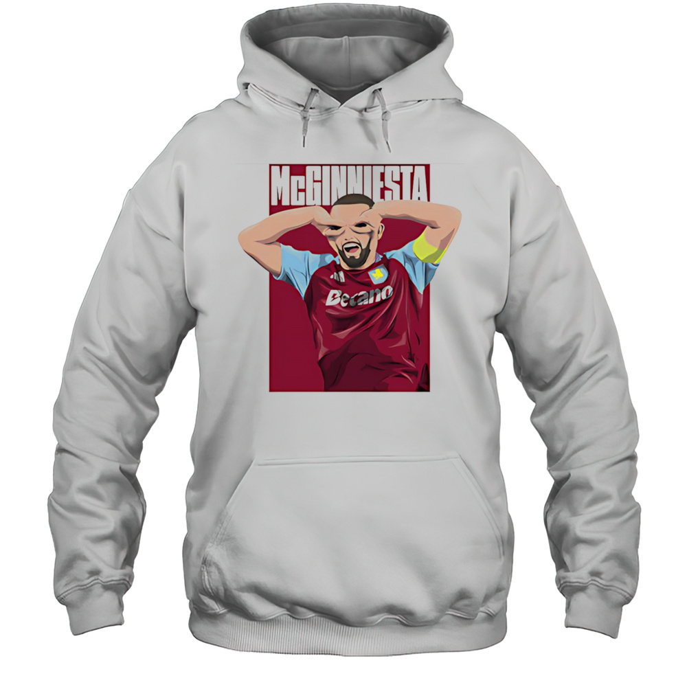 John McGinn McGinniesta Aston Villa Shirt Unisex Hoodie